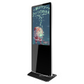 Floor standing touch screen led advertising digital signage display